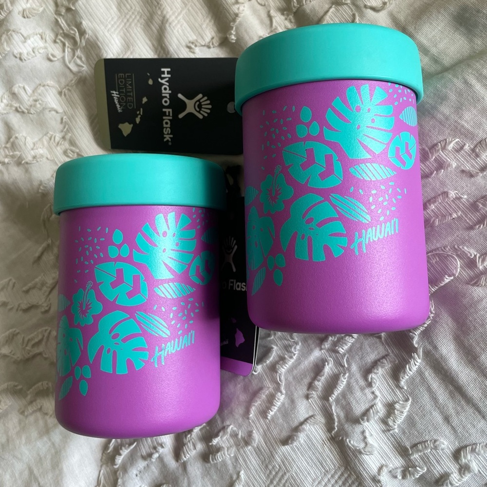 NWT Limited Edition Hydro Flask Hawaii Cooler Cups